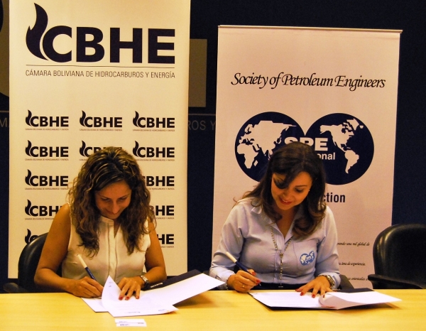 La CBHE y SPE Bolivia firman convenio de cooperación