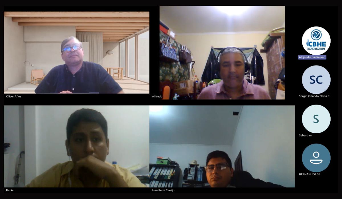 La capacitación se realizó de manera virtual y presencial, con el objetivo de lograr una formación integral.