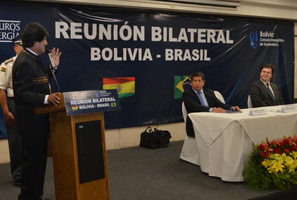 BOLIVIA Y BRASIL FIRMAN CONTRATO DE EXPLORACIÓN PARA ÁREAS SAN TELMO Y ASTILLEROS