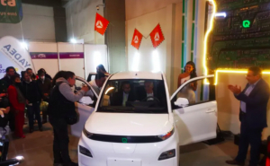 Quantum la empresa l&iacute;der en electromovilidad En Bolivia, present&oacute; su nuevo coche Nexus de 5 puertas