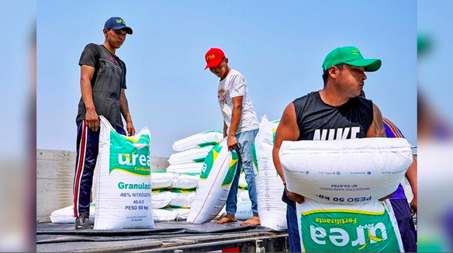 Santa Cruz consume el 63% de la urea producida por YPFB